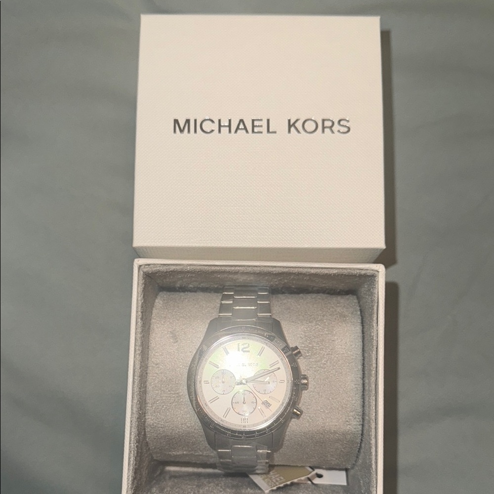 Michael Kors Stainless Steel Chronograph Watch